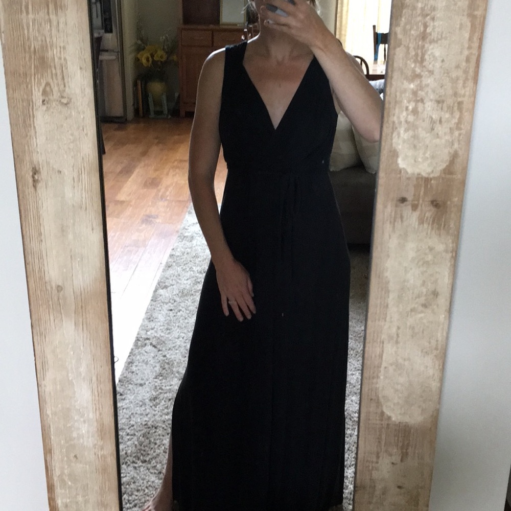 Maternity maxi dress